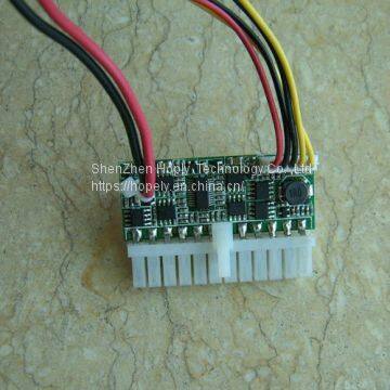 Pico Itx Psus 12V DC Input 160W Pico DC/ATX Power Supply for Industrial PC Embedded PC Media Player and Medical Device photo-3