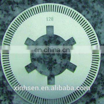 Etching stainless steel optical rotary encoder disks with 0.08mm thickness