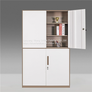 Glass Door Filing Cabinet Wardrobe Steel Filing Cabinet Luxury Filing Cabinet photo-2