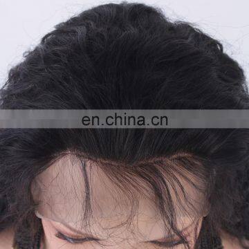 Curly Wig for Black Women Human Hair Full Lace Wig photo-4