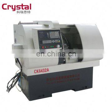 GSK system china cnc lathe machine in good working condition CK6432A