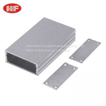 Aluminum extrusion enclosure junction box switch device