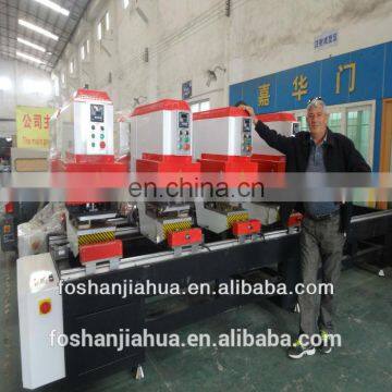 Four head seamless color weld machine/pvc doors and windows machine