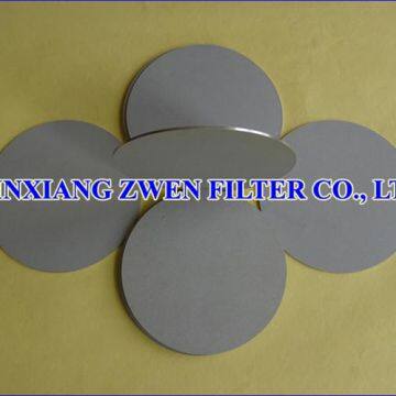 Titanium Porous Filter Disc