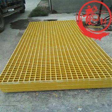 Fiberglass Flooring Plastic Grille Fiberglass Mesh Grating