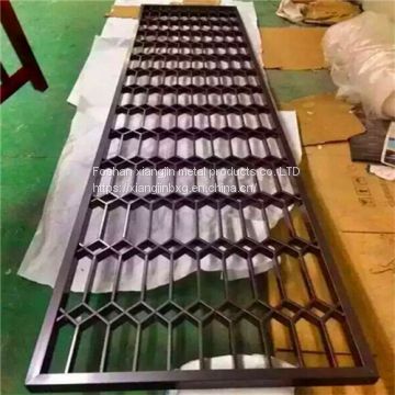 JYFQ0027  Metal wall panel color decorative stainless steel partition screen