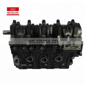 For isuzu marine diesel engine 4JG1 cylinder short block for excavator