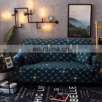 2019 Hot Sale Living Room Sofa Covers Elastic Jacquard Fitted Slip Cover Pet Sofa Cover photo-3