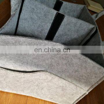 Smart High Quality Baby Nursery Storage Bin Felt Diaper Caddy photo-5