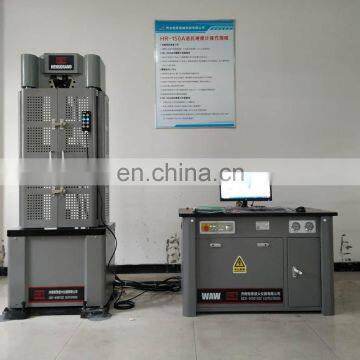 WEW-1000D 100ton 1000kn Computer Display Hydraulic Material Universal Tensile Test Equipment photo-6