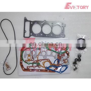 For Isuzu 3KR1 full complete gasket kit with cylinder head gasket