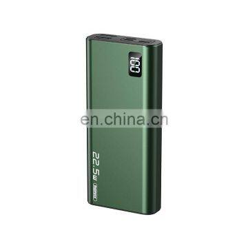 Remax mini 22.5W 15000mah PD 5A fast charging portable charger mobile phone Power Bank