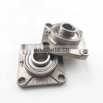 SUCF205 Stainless steel pillow block bearing