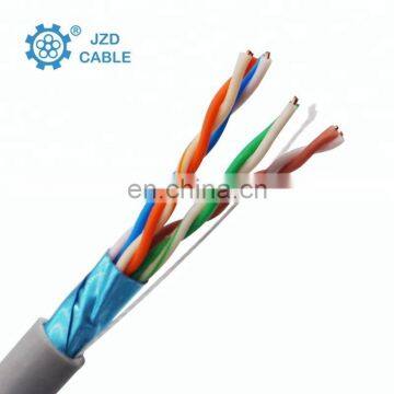 High Quality Cat5 Cat6 Network Cable 4 Paire Fiber Optic Lan Internet Cable photo-3