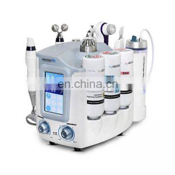 New Technology in 1 Korea 6 Heads Aquasure H2 O2 Hydra Hydrogen Face Care Aqua Peel Massage Machine