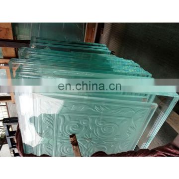 High quality low iron acid etched glass for sale