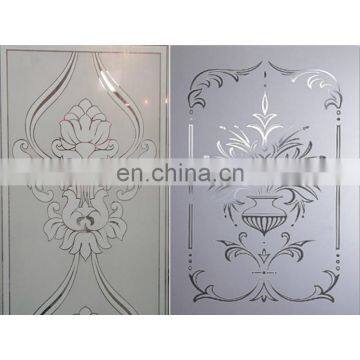 Glass manufacturer obscure frosted new glass etching designs