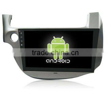 Quad core! Android 4.4/5.1 car dvd for HONDA FIT with 10.1 inch Capacitive Screen/ GPS/Mirror Link/DVR/TPMS/OBD2/WIFI/4G