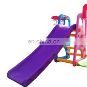 Children indoor playground plastic slid for home use