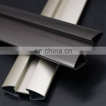 powder coating 3 parts combined  t slot aluminium profile for casement door