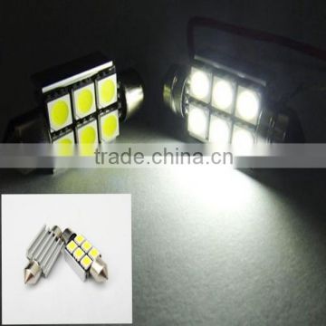 6SMD 24W Car Led License Plate Light