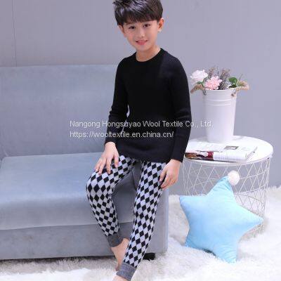 Children's Spring and Autumn Leggings Computer Jacquard Warm Leggings For Kids photo-3