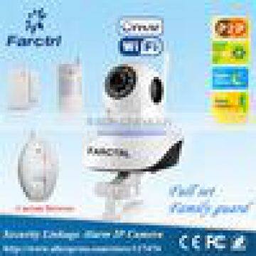 HD 720P Fut set family guard Mini IP Camera Wireless Wifi Two Way Audio PIR Detector+Curtain detector+Door sensor