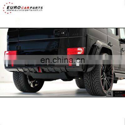 W463 rear bumper fit for G-class W463 G500 G550 G55 G63 to B-style pp rear bumper body kits wirh customer feedback