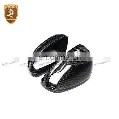 Best Brand Carbon Fiber Replacement Parts Car Side Rear View Mirror Covers For Mercedes Bens GT photo-4