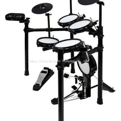 Good Quality Digital Drums Set Electric Percussion Electronic Drums Kit Double Pedal Drums for Kids photo-3