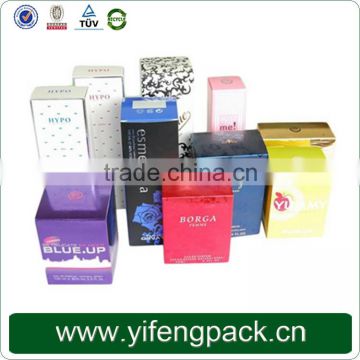 China factory cosmetic packaging box custom printed cosmetic box