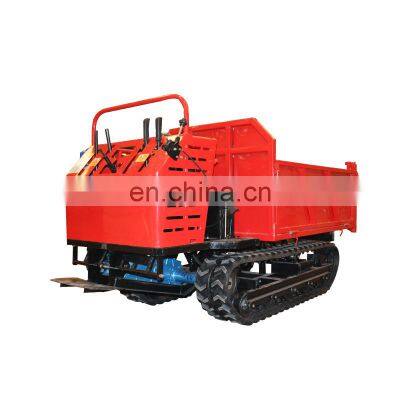 Big Promotion 1000kg Dumper Farm Truck Diesel Electric Mini Dumper Crawler photo-3