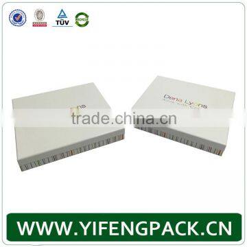 Custom White Cardboard Paper Packaging T-shirt Box photo-3