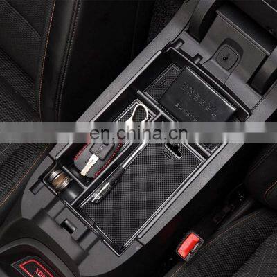 Interior Accessories Parts Silicone Armrest Rest Storage Box Center Control Console Organizer Tray For Chevrolet Equinox 18-21 photo-5