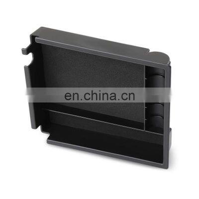 Interior Accessories Parts Silicone Armrest Rest Storage Box Center Control Console Organizer Tray For Hyundai Ix35 photo-4