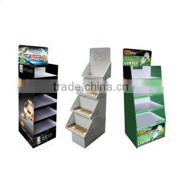 recyclable cardboard flip flops display rack