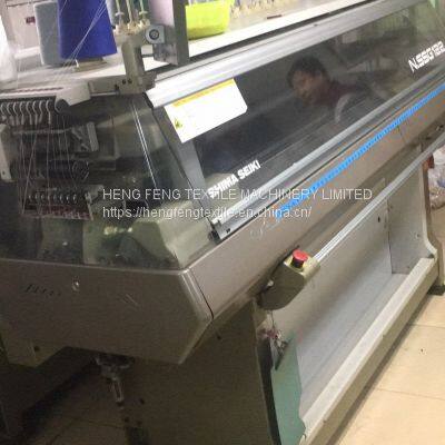 Tricot Hosiery Shima Seiki Flat Knitting Machine Nssg 122sv 14G Year 2010 G046