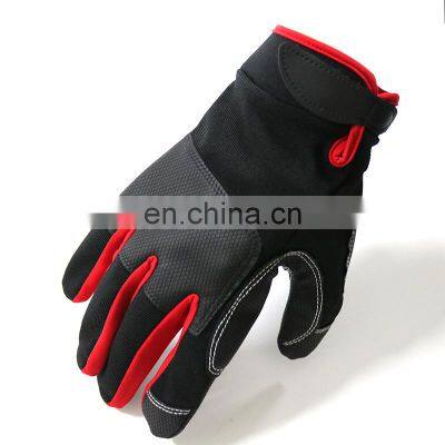 Anti-vibration Flexible Breathable Safety Gloves Construction Yard Work Gloves Mechanic Working Gloves