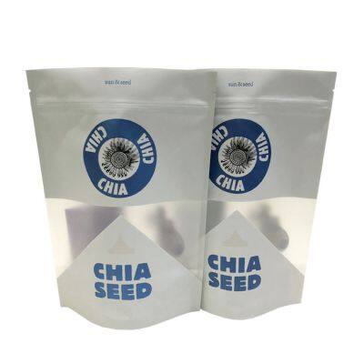 Custom Digital Print Design Logo Print Plastic Food Packaging Bag Matte Finish Stand Up Pouch With Zipper photo-5