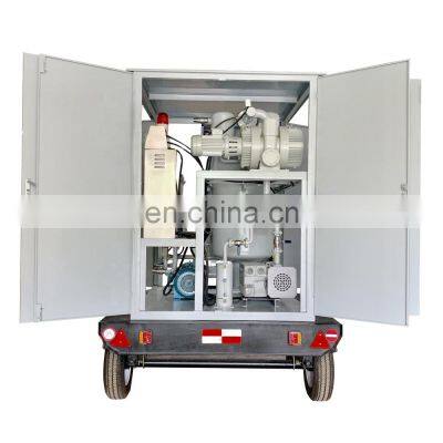 Electric Power Procurement 6000 L/hr Mobile Type Ultra High Vacuum Transformer Oil Filtration Plant photo-2