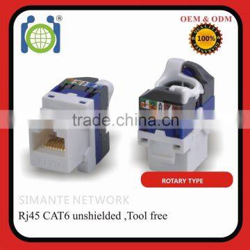 UTP Cat 6 Rj45 Keystone Jack photo-3