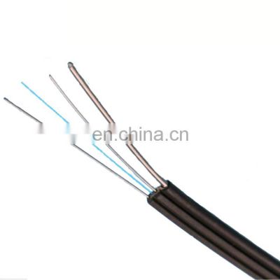 Anatel Certificate Drop Cable 1 Fibra Optica Cable Steel Wires Ftth Fiber Optic Cable