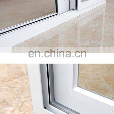 Slim Interior Aluminum Sliding Window With Mosquito For Hotel