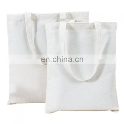 High Quality Reusable Custom Logo Canvas Shopping Bag Low Price Women Canvas Tote Bag