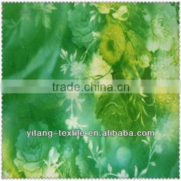 printed polyester satin fabric