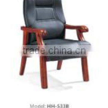 Solid Wood Armchairs Big Conference Chair for Meeting Room HH-533 photo-2