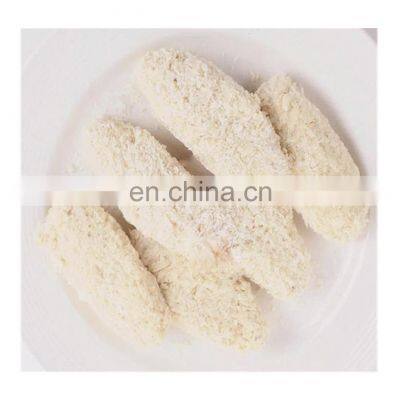 Best selling frozen breaded codfish fillet seafood snack