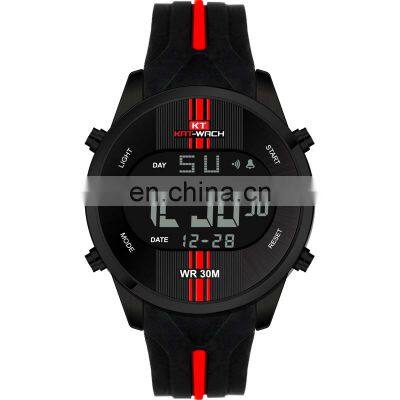 2019 KAT-WACH 716 Men's Fashion&Casual Watch Digital Movement Multi-Function Sport Watches photo-2