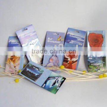 aromatic scented paper air freshner