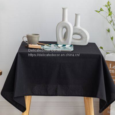 Black Tablecloth